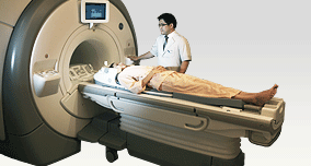 MRI (Optima 450w by GE) image